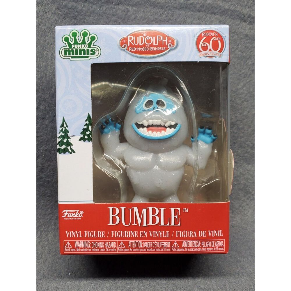 Funko Mini Glitter Bumble Rudolph 60th Anniversary New Sealed Box